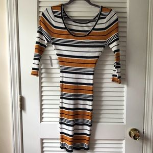 Charlotte Russe Yellow and Black dress
